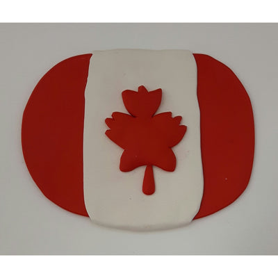 Canadian Flag Bookmark  - Janets Polymer Creations