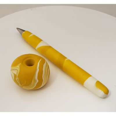 Decorated Pen With Holder