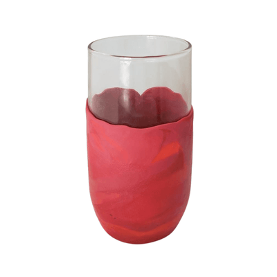 Decorated Glass Cup
