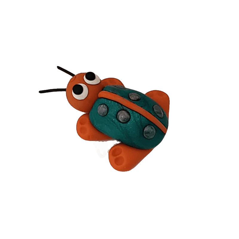 Ladybug Alien Figurine