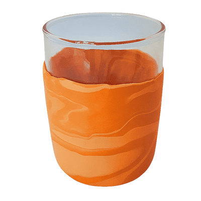 Drinking Glass Cup Tumbler  - Janets Polymer Creations