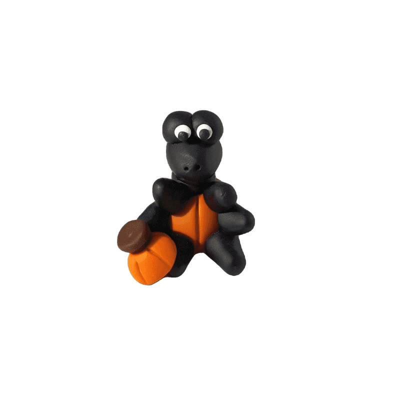 Ant Pumpkin Polymer Clay  - Janets Polymer Creations