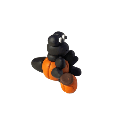 Ant Pumpkin Polymer Clay  - Janets Polymer Creations